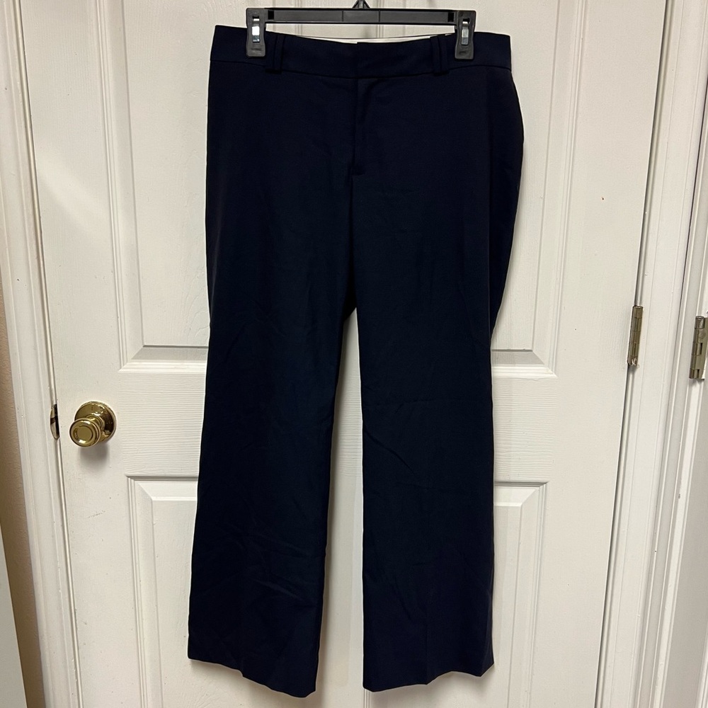 Banana Republic Jackson Curvy Fit Navy Dress Pants
